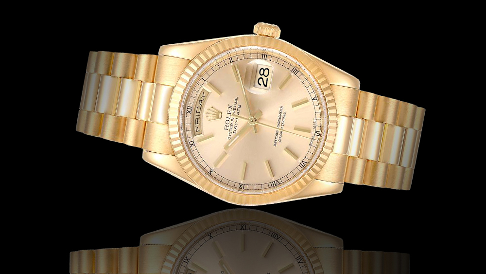 Rolex Day Date in oro 36 mm referenza 118238 quadrante champagne usato nuovo prezzo modelli vendita